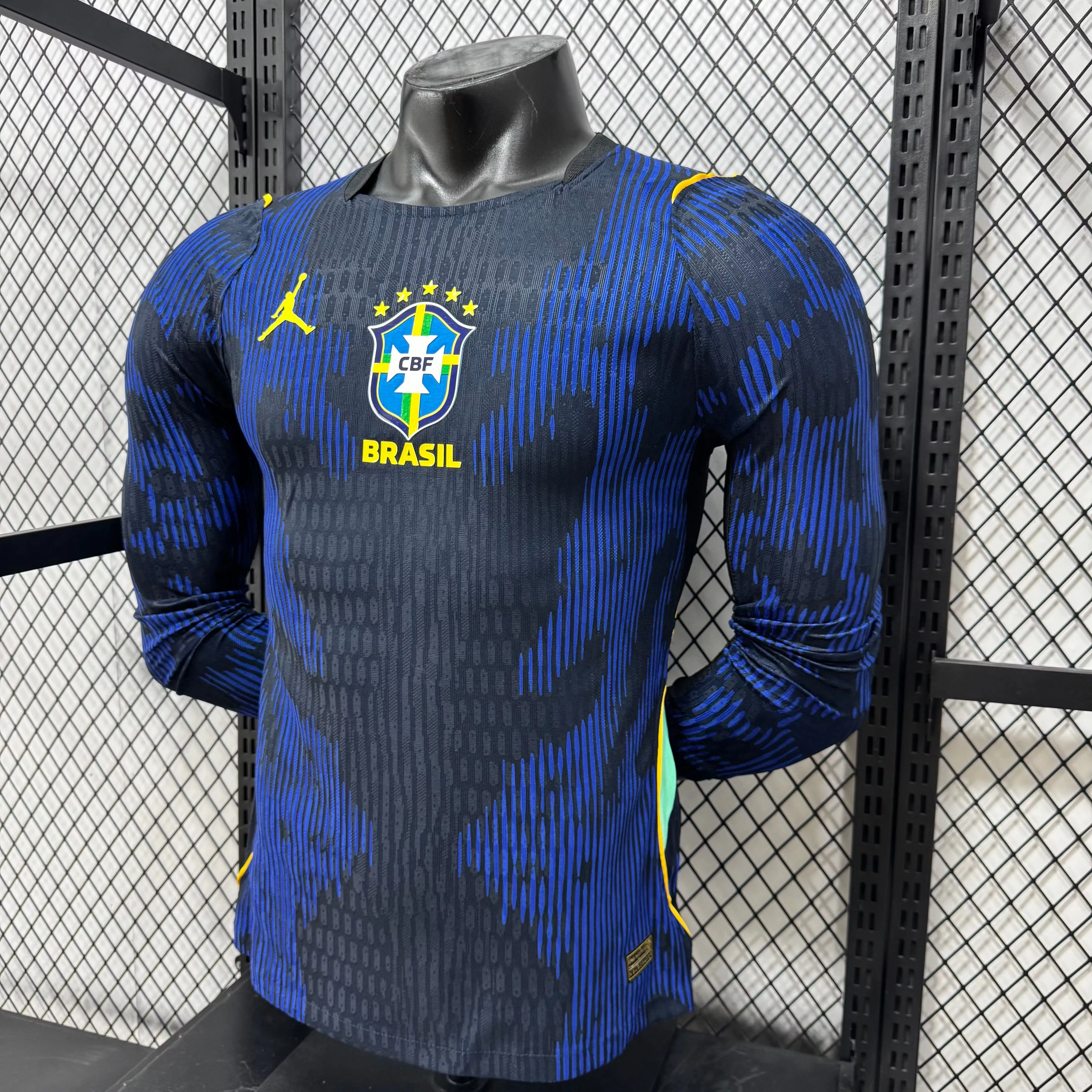 2026-27 Brazil Away Long-Sleeve Jersey - Player Version view 10