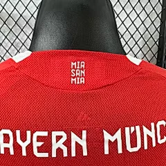 2025-26 Bayern Munich Home Long Sleeve Jersey - Player Edition view 9