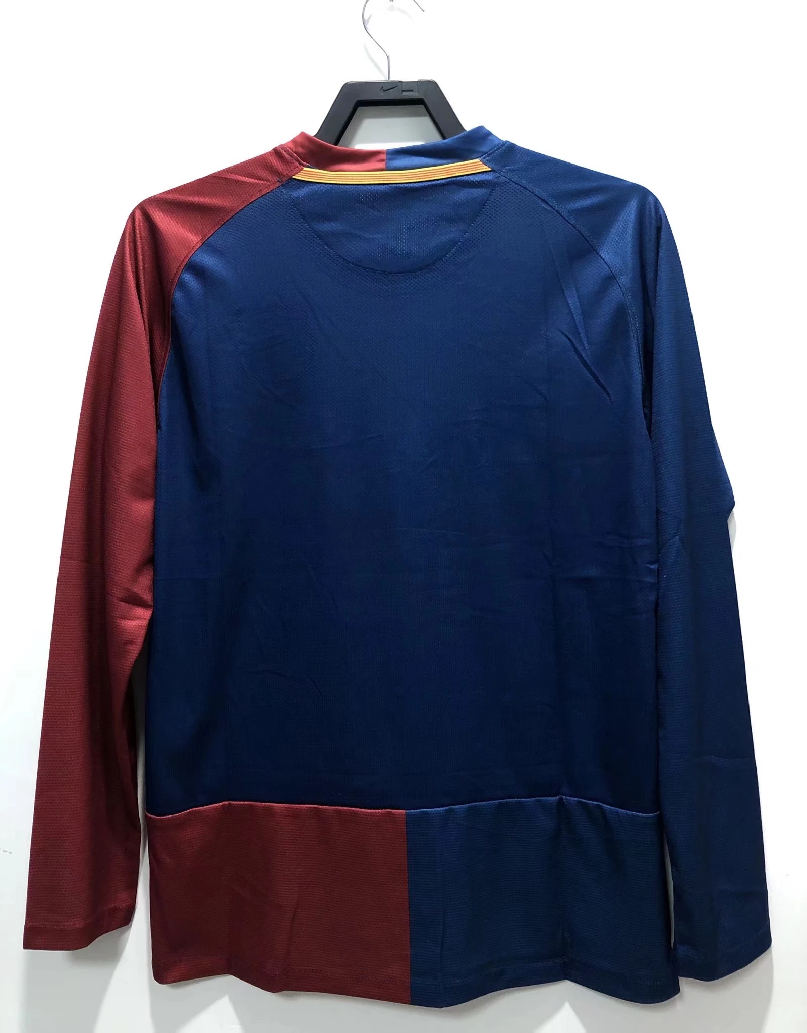 2008-09 Barcelona Home Long Sleeve Retro Shirt - Champions League Edition view 2