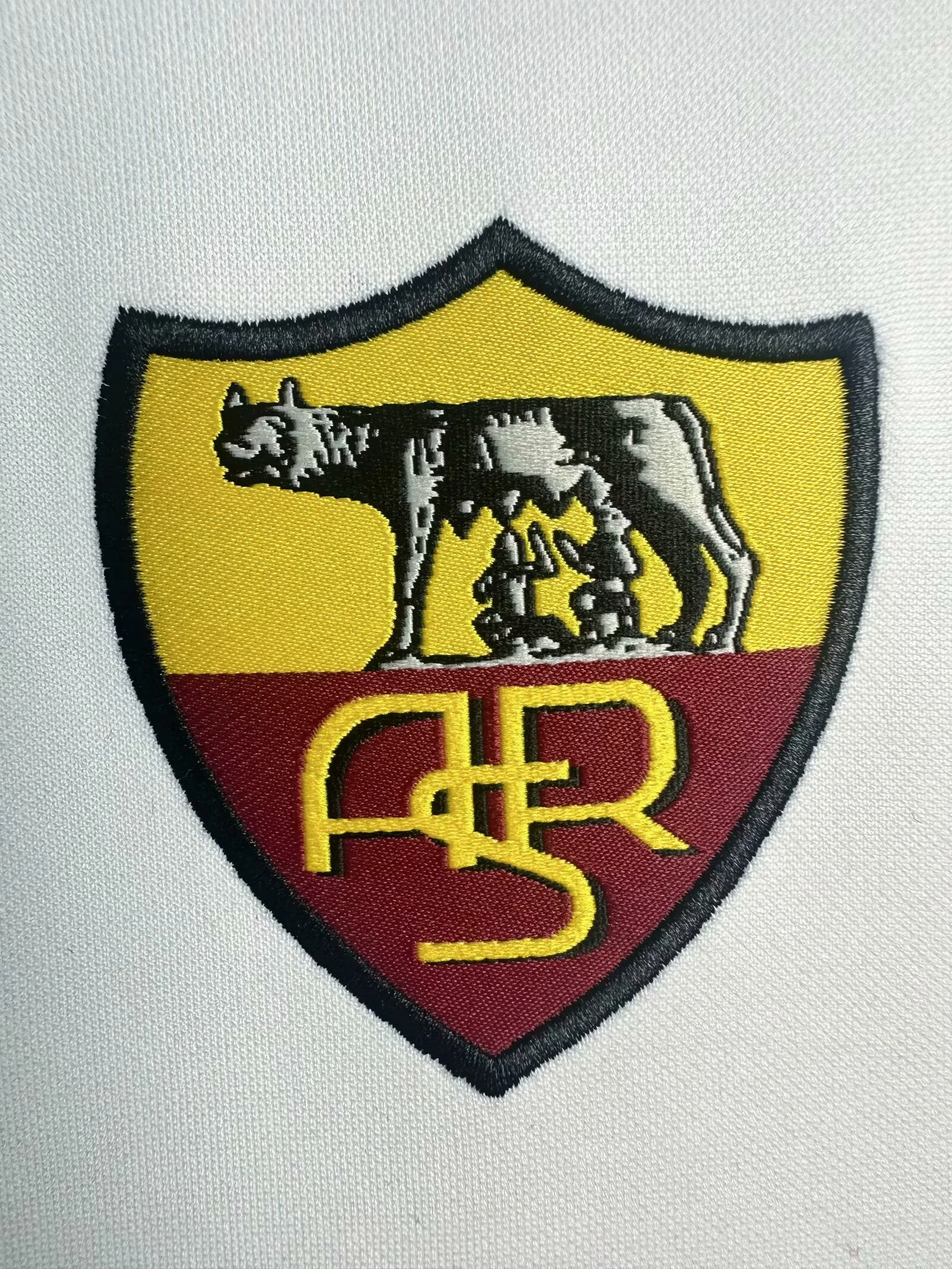 1998–99 Roma Away Long-Sleeve Retro Jersey view 8