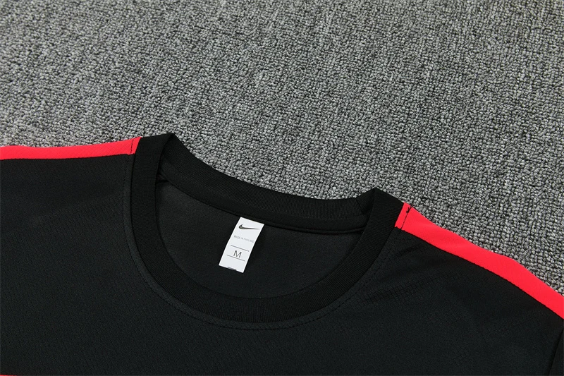 2026-27 Paris Black Short-Sleeve Training Jersey view 12