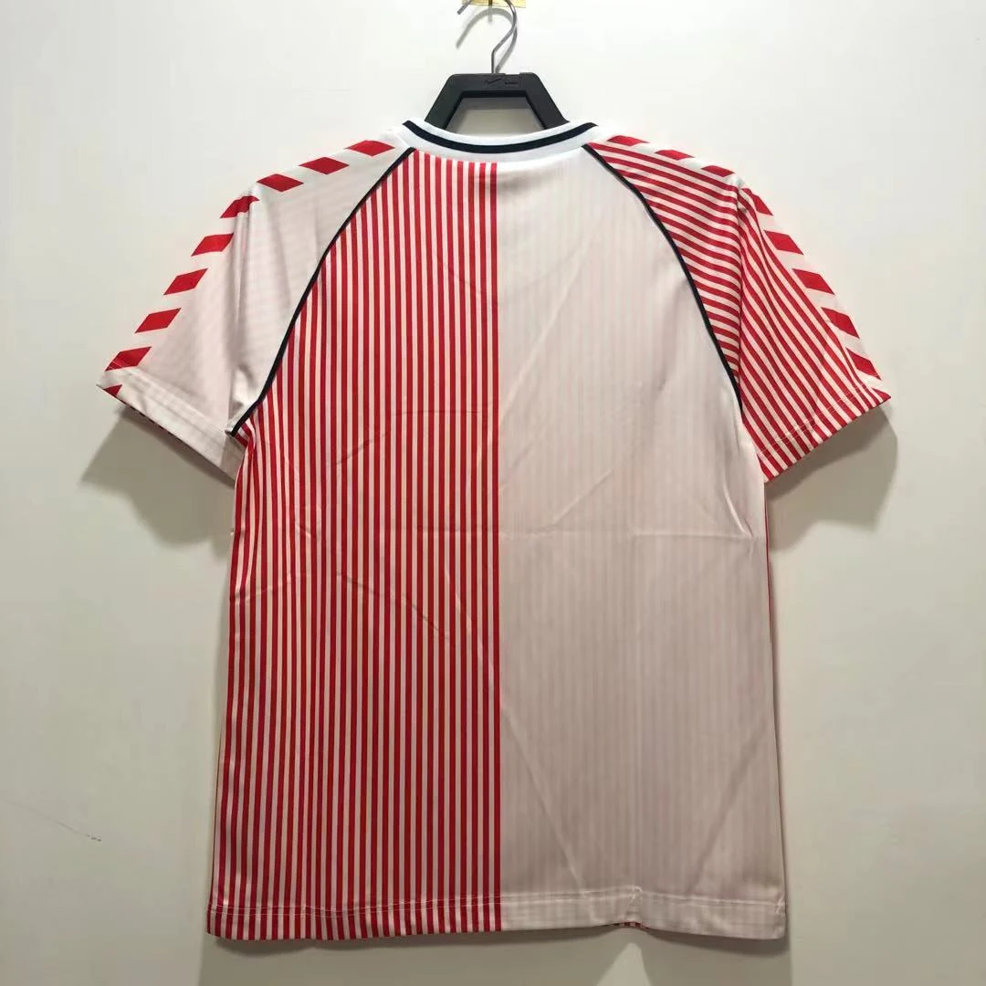 1986 Denmark Away Retro Jersey view 2