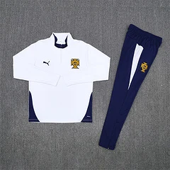 2025-26 Portugal White Half-Pull Training Jersey view 18
