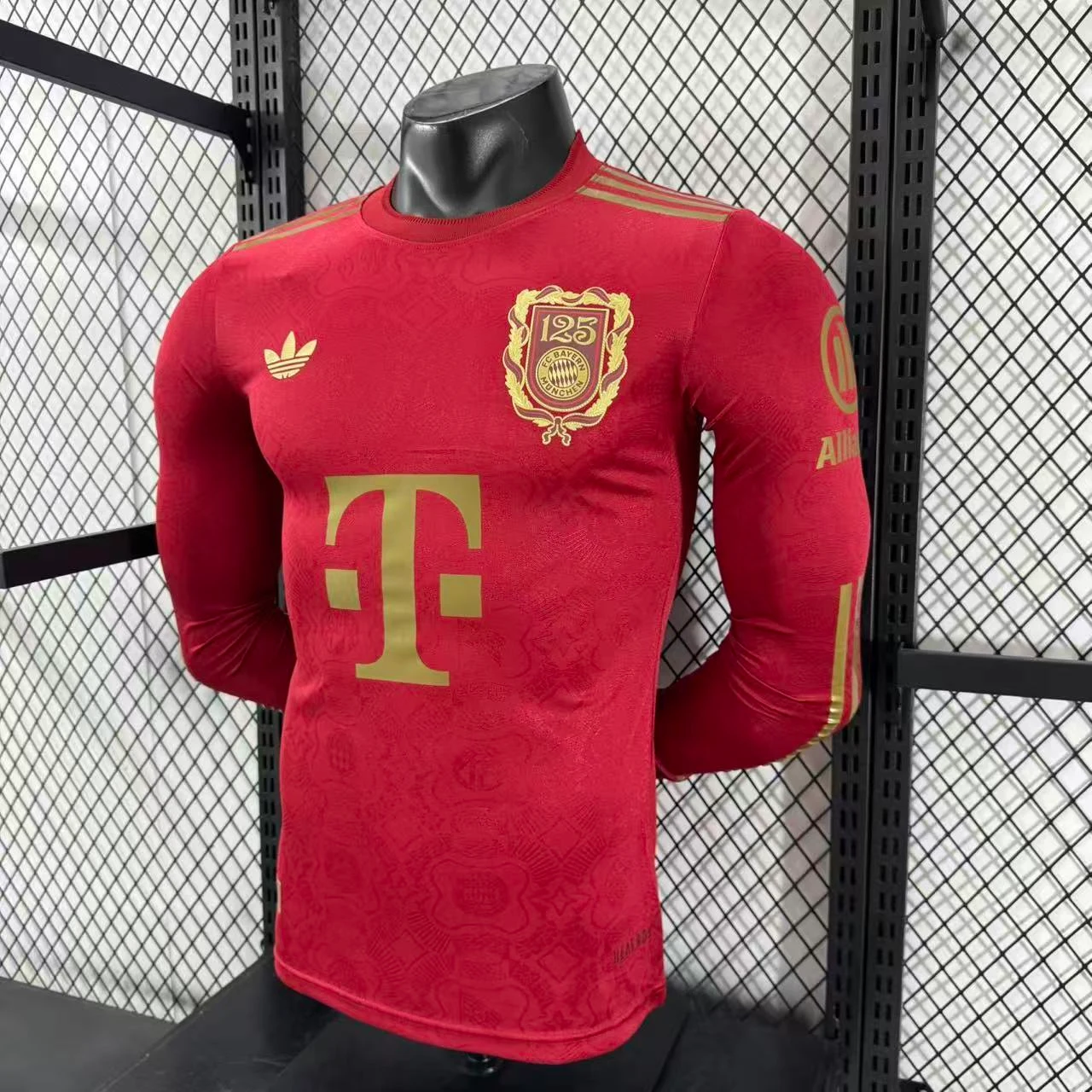 2025-26 Bayern Munich 125th Anniversary Long-Sleeve Jersey – Player Version view 10