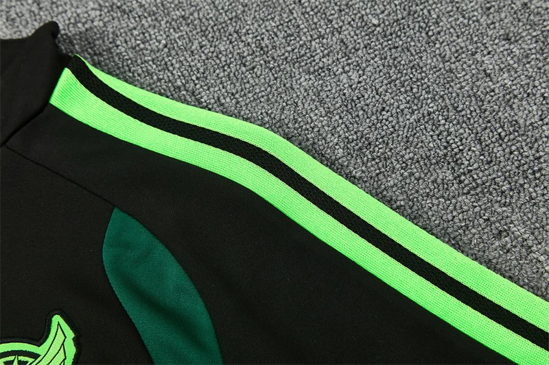 2026-27 Mexico Black Half-Zip Training Jersey view 8