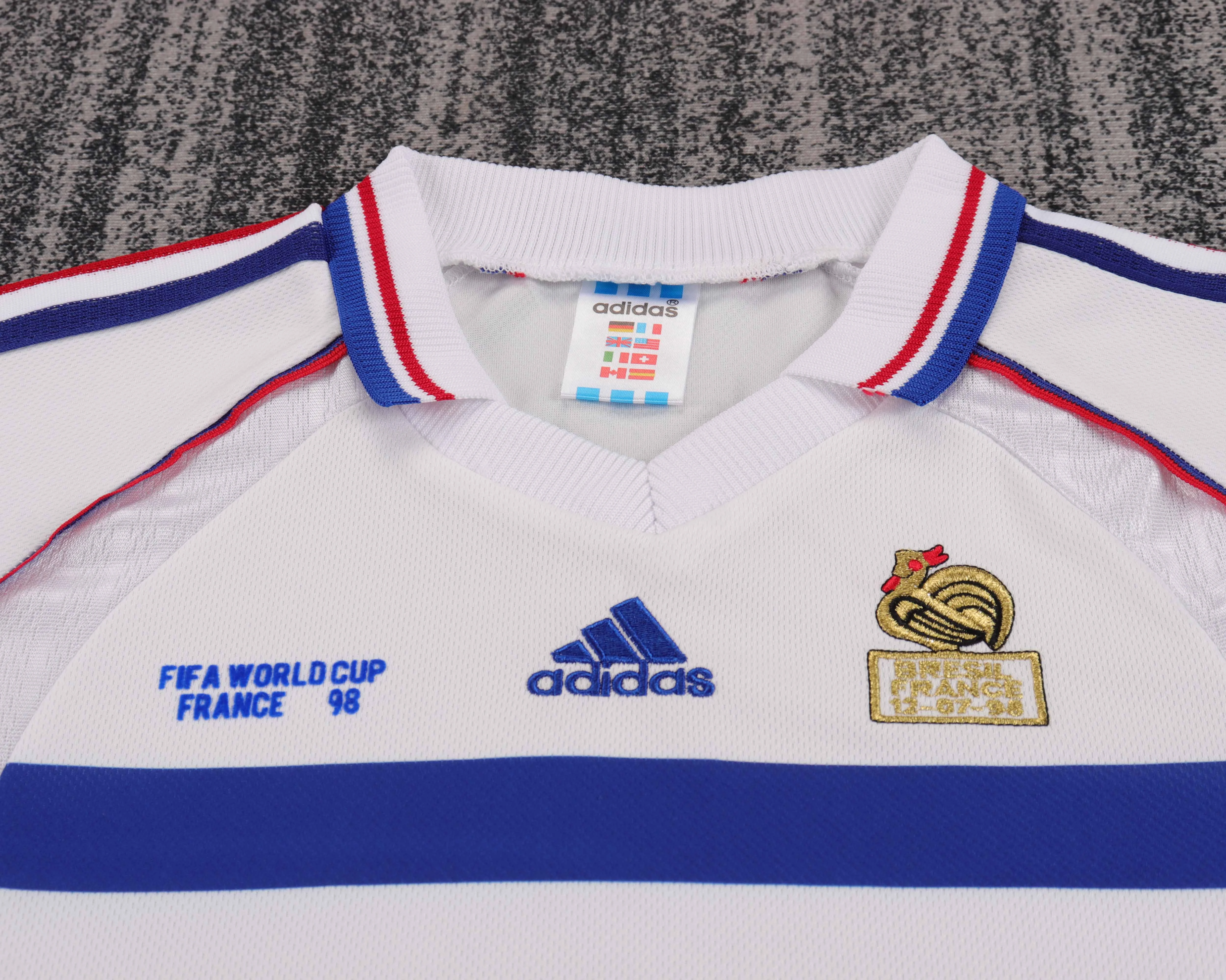 1998 France Away Retro Shirt - Kids Sizes view 15