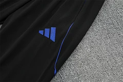 2025-26 Real Madrid Black and Blue Special Edition Half-Draw Training Jersey view 5