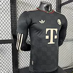 2025-26 Bayern Munich Second Away Long Sleeve Jersey - Player Edition view 6