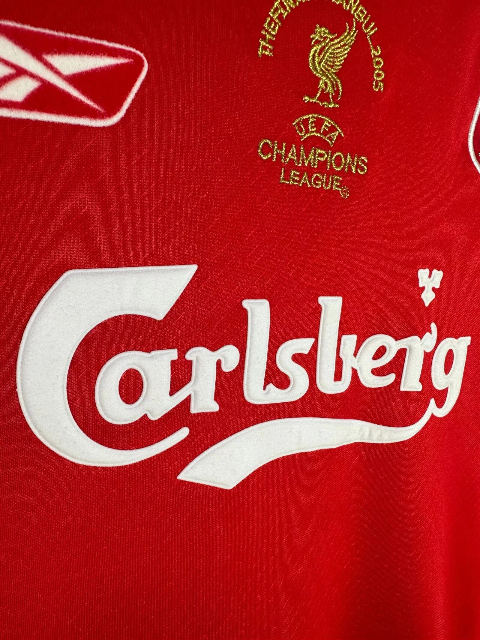 2004-05 Liverpool FC Home Long Sleeve Retro Shirt view 4