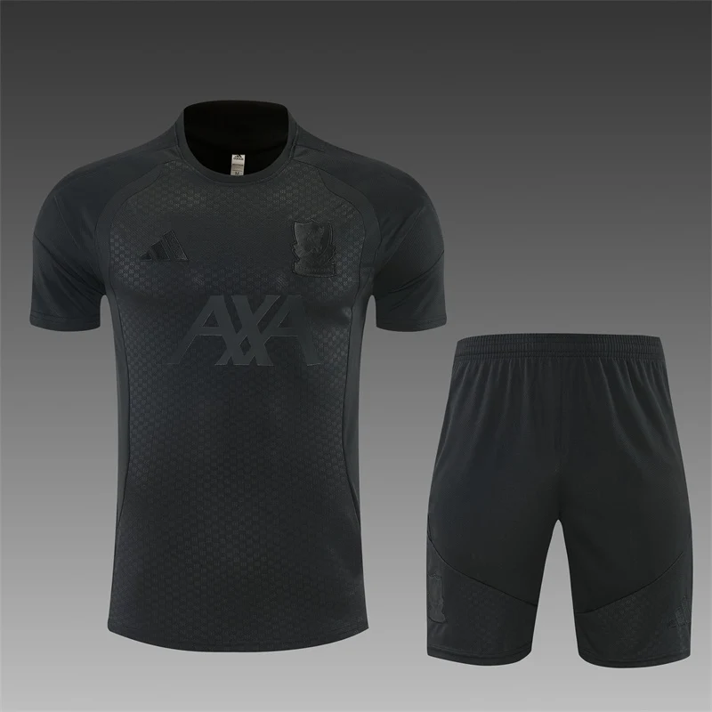 2026-27 Liverpool Black Short-Sleeve Training Jersey view 3
