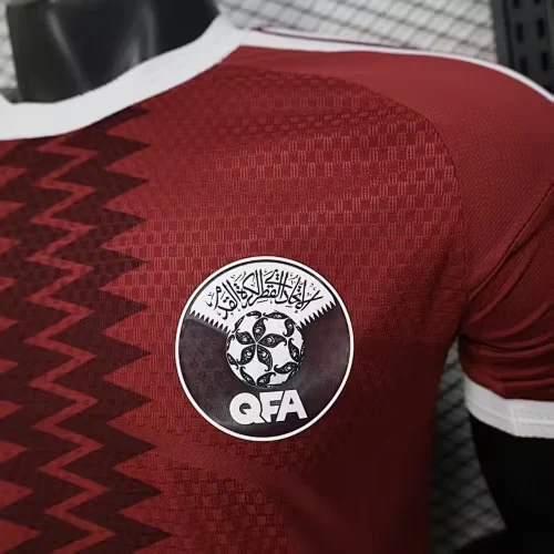2026 Qatar Home Jersey - Player Version view 5