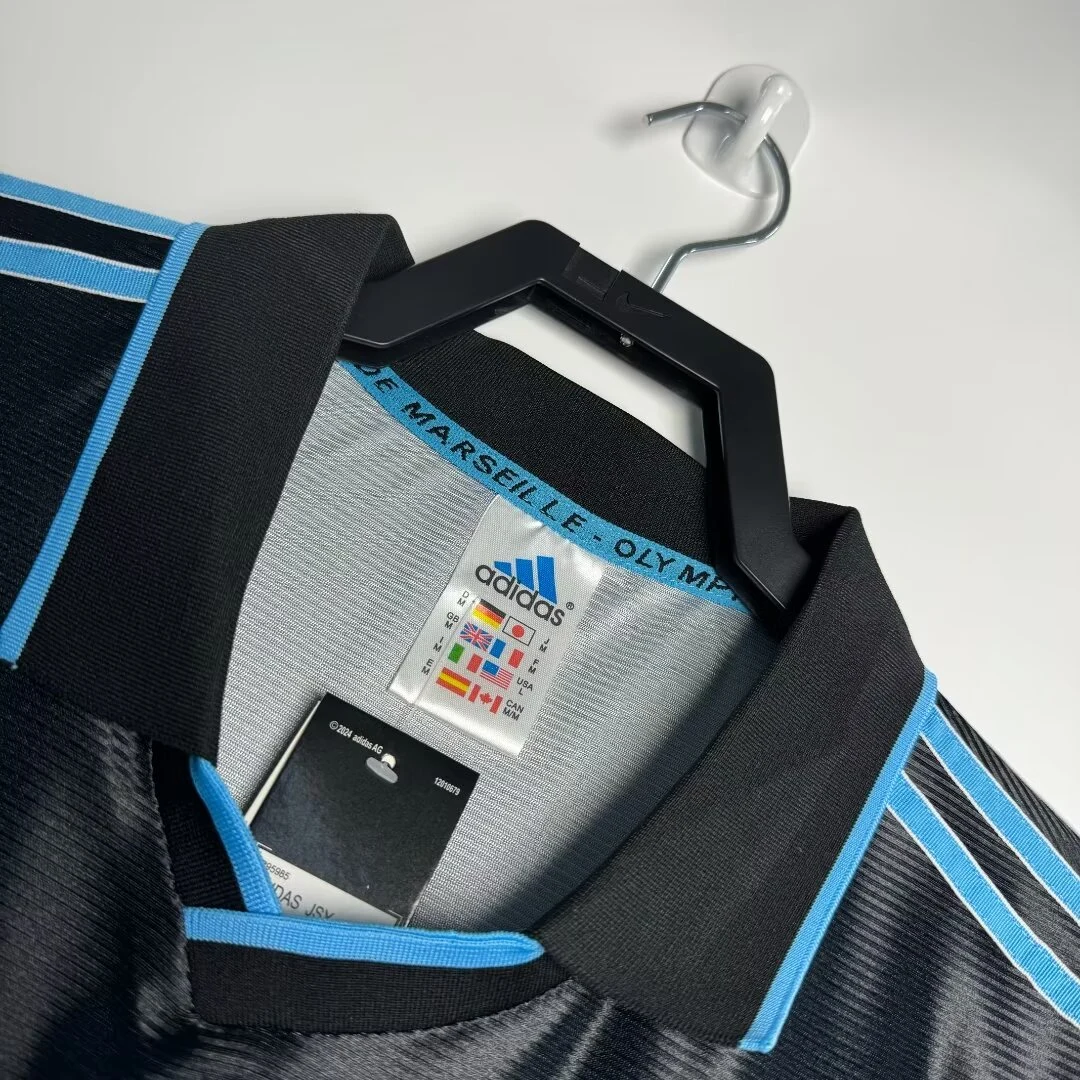 1999-00 Marseille second away retro jersey view 10