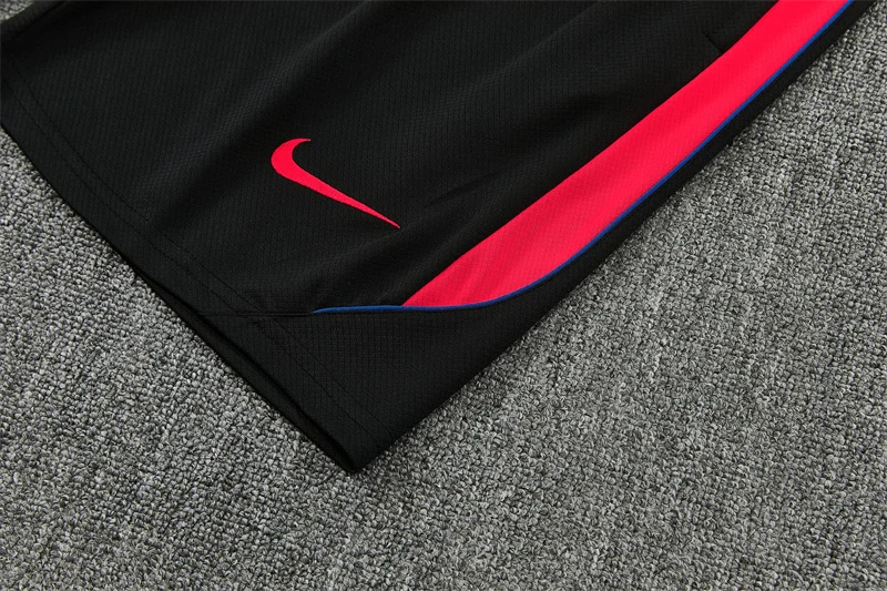 2026-27 Paris Black Short-Sleeve Training Jersey view 7