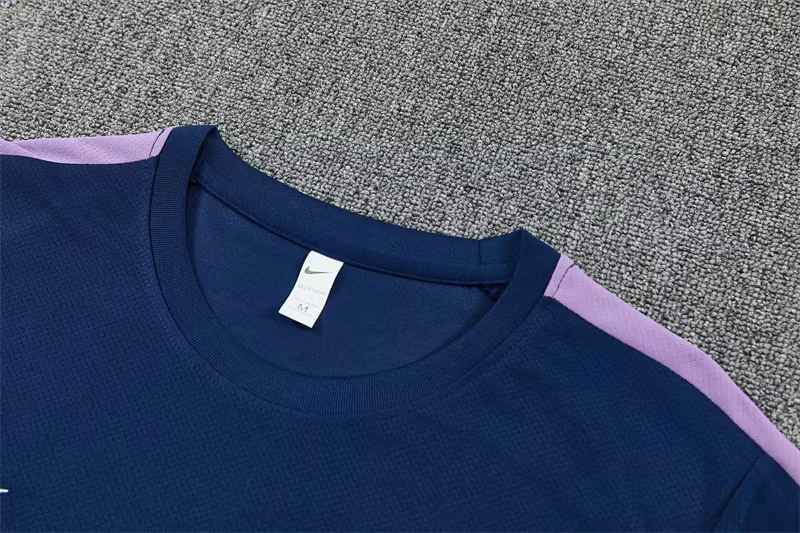 2026-27 South Korea Royal Blue Short-Sleeve Training Jersey view 4