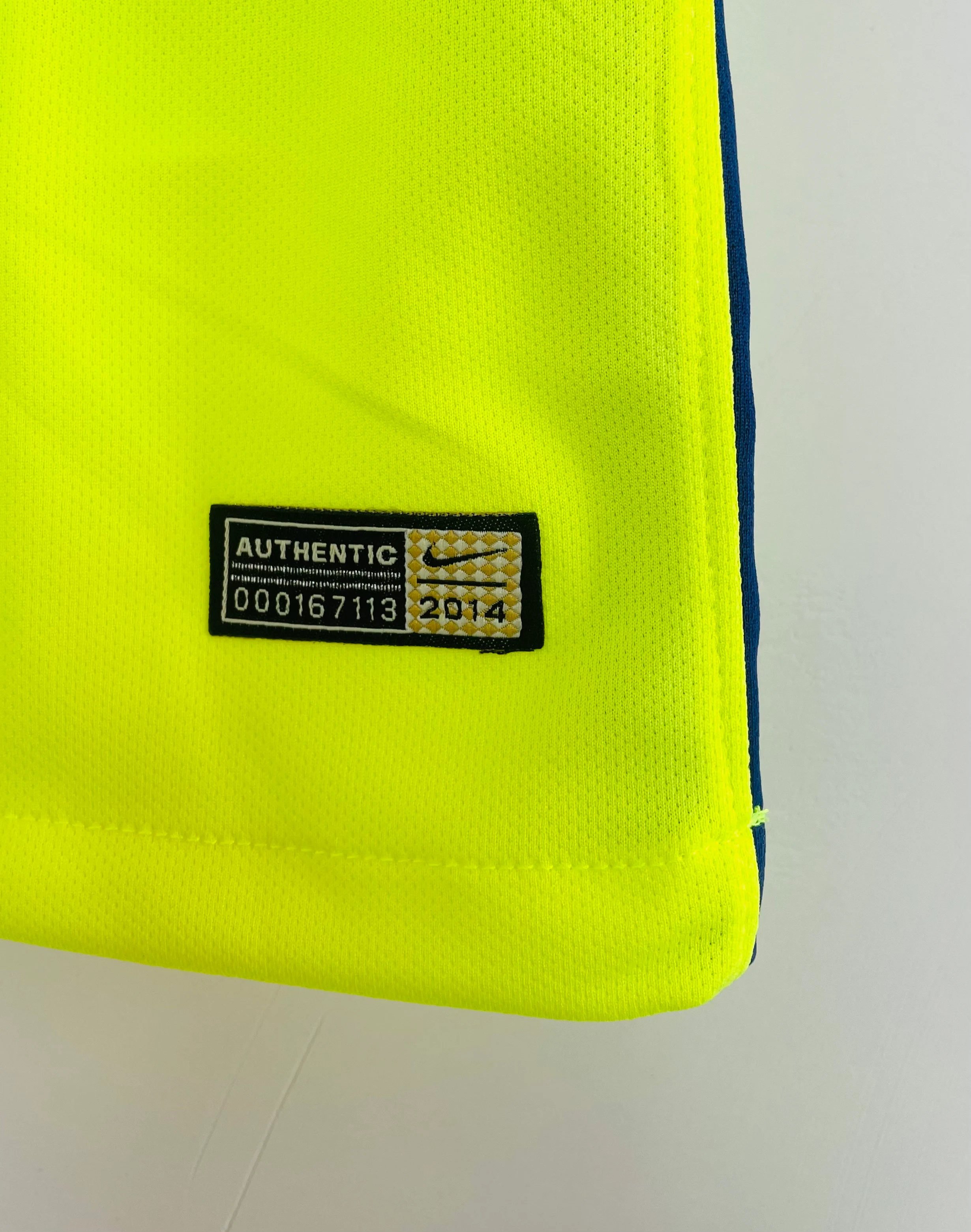 2014-15 Barcelona Second Away Retro Jersey view 5