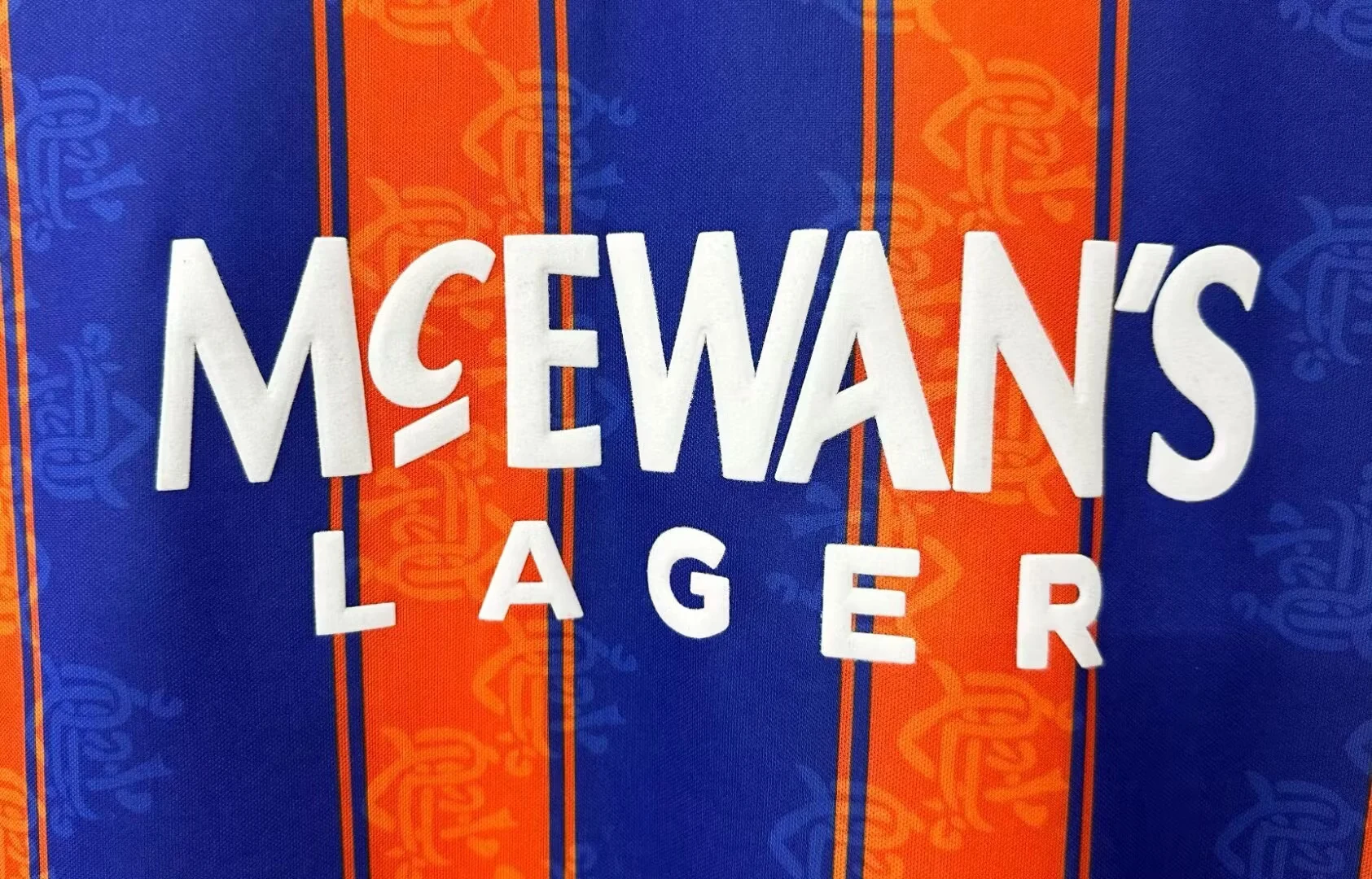 1993-94 Rangers Away Retro Shirt view 4