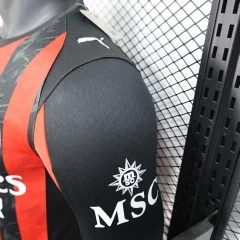 2025-26 AC Home Long Sleeve Jersey - Player Edition view 4