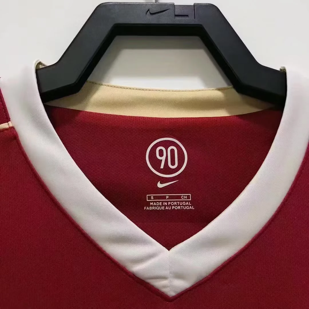 2006-07 Manchester United Home Long Sleeve Retro Shirt view 5