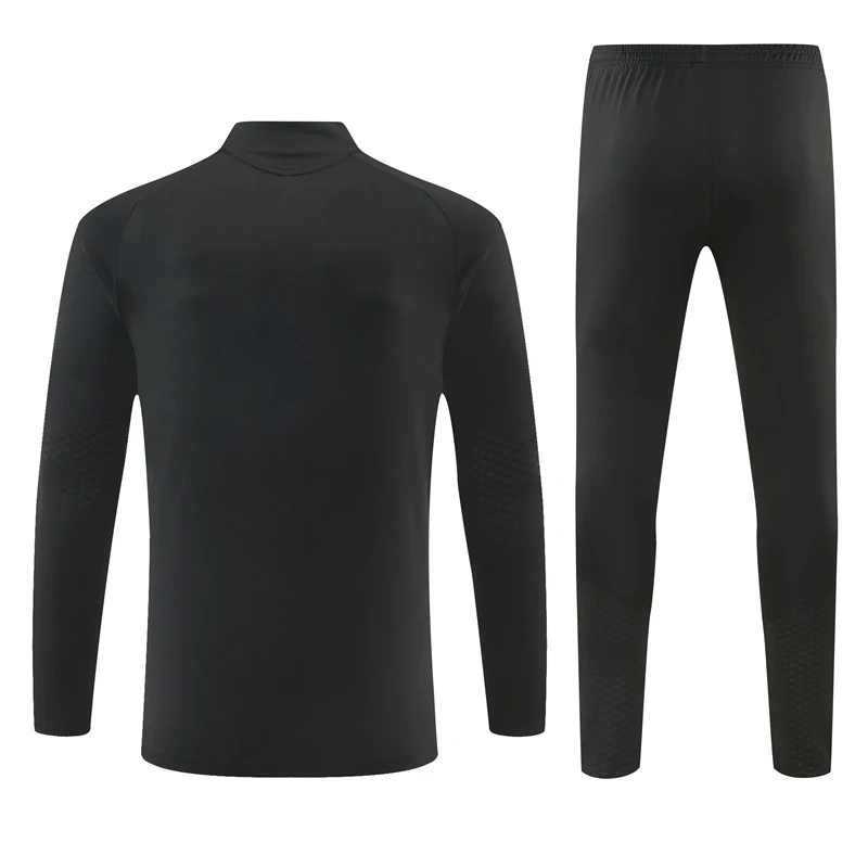 2026-27 Real Madrid Black Half-Zip Training Jersey view 13