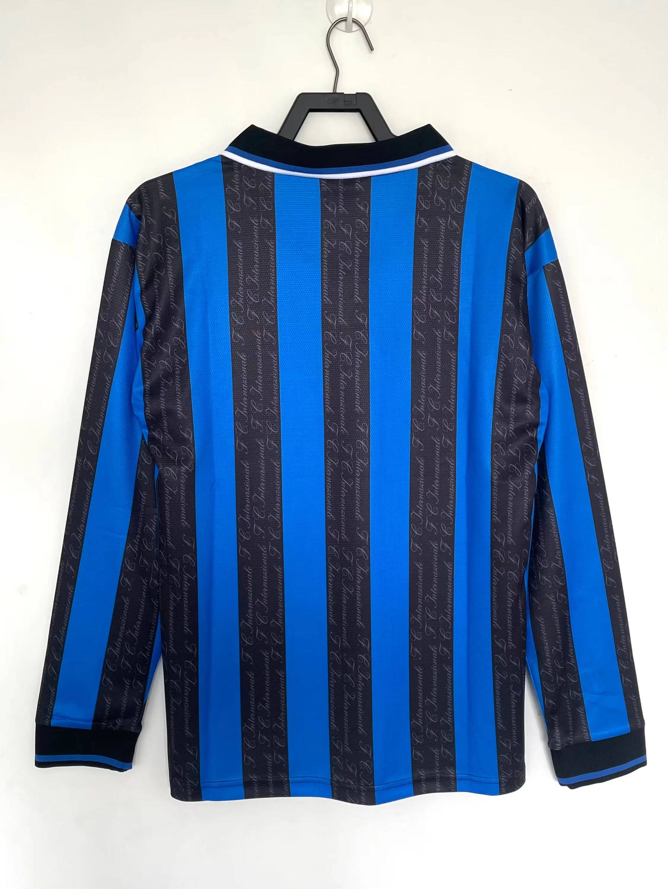 1997-98 Inter Milan Home Long Sleeve Retro Jersey view 2