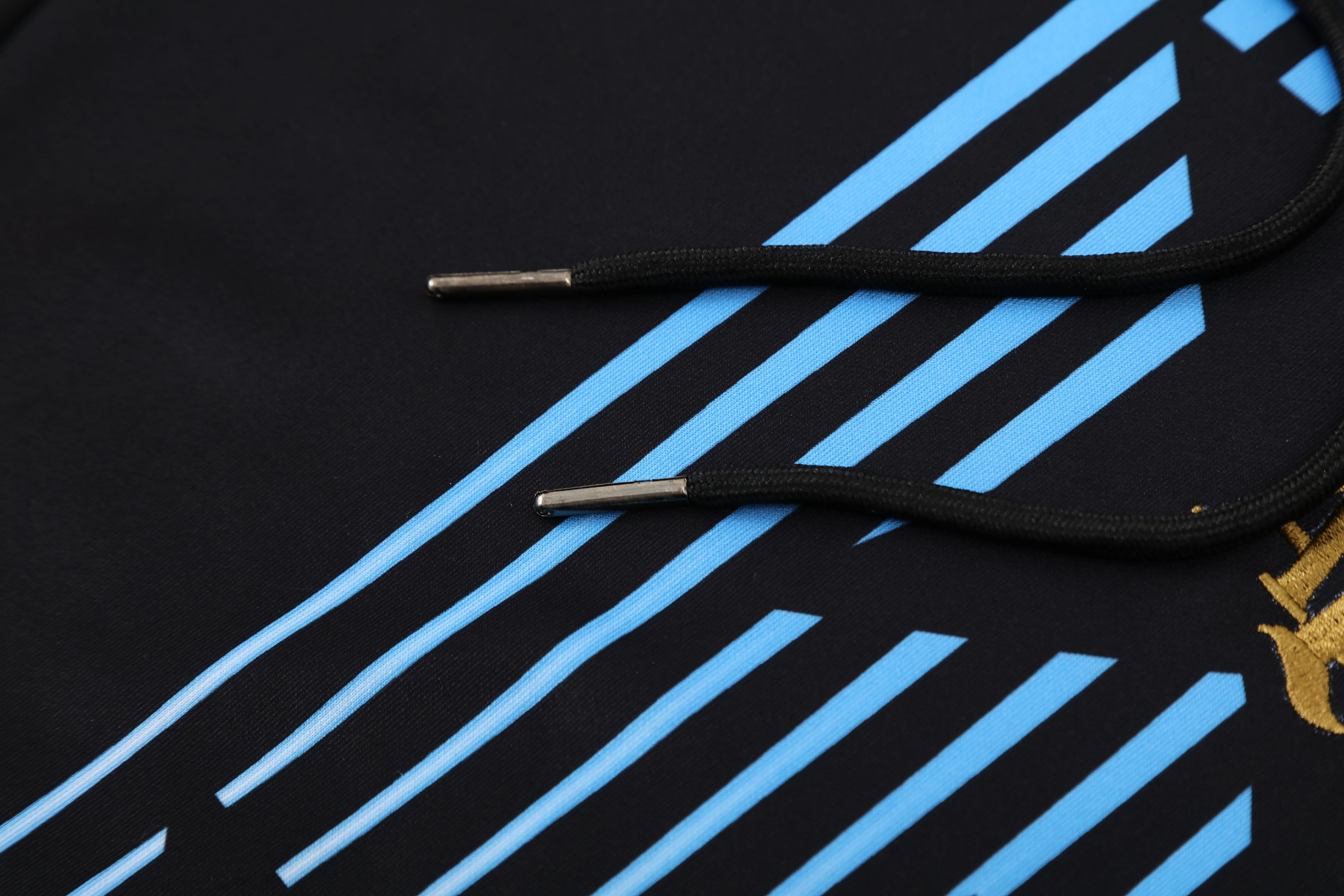2025-26 Argentina Black Hooded Training Jersey view 11