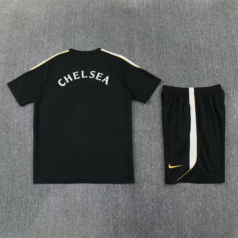 2026-27 Chelsea Black Short-Sleeve Training Jersey view 4