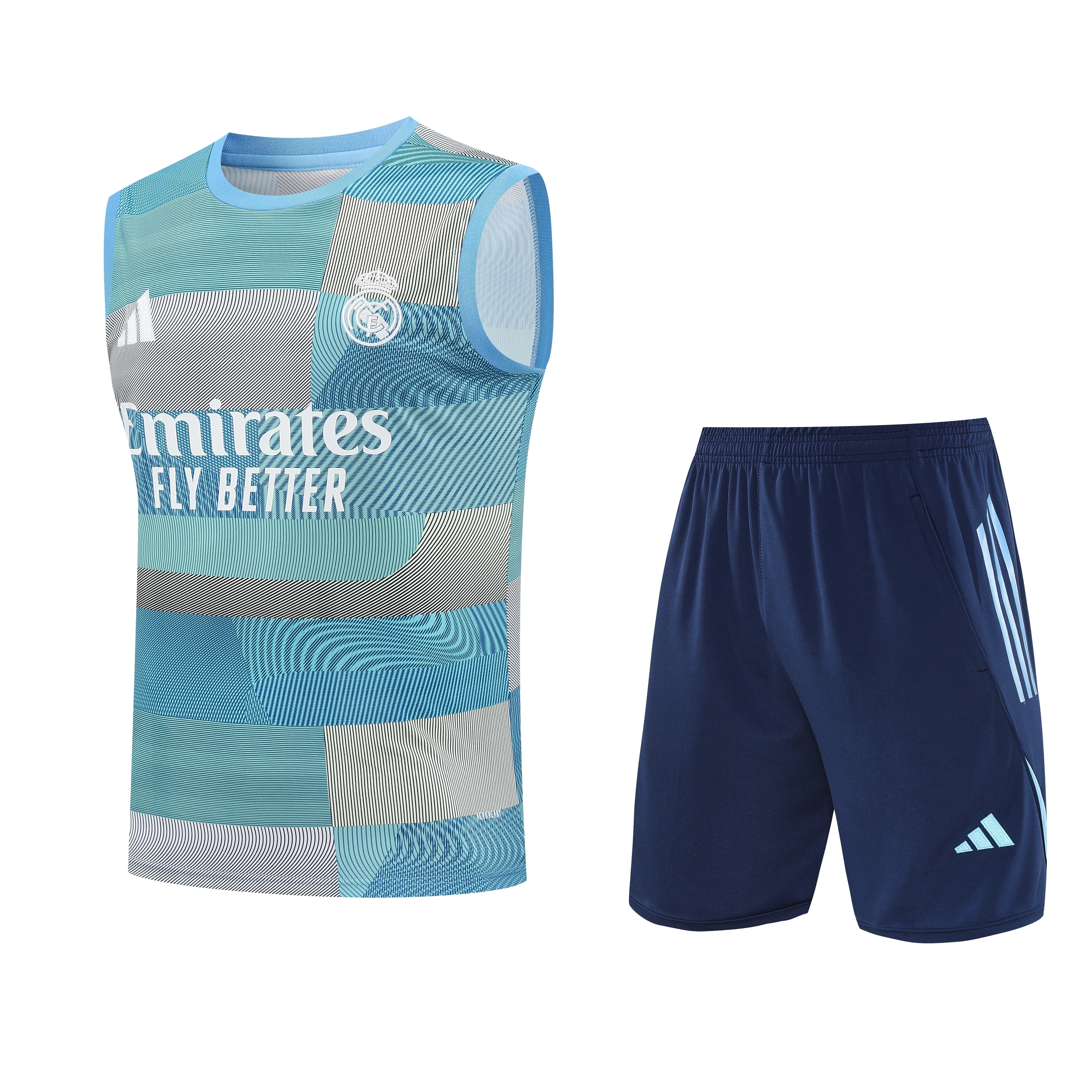 2025-26 Real Madrid Training Vest Jersey view 5