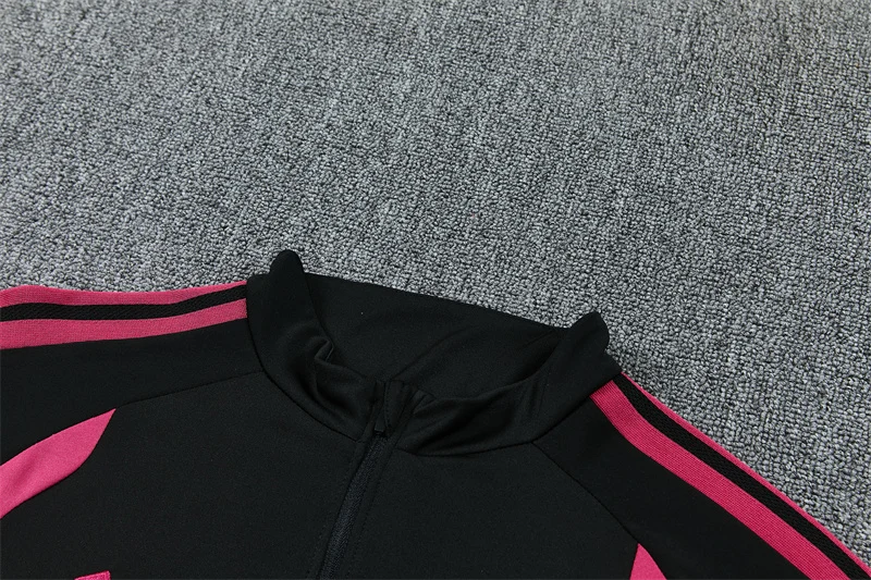 2026-27 Real Madrid Black Half-Zip Training Jersey view 14