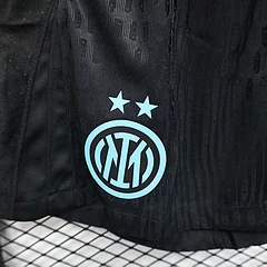 2025-26 Inter Milan Home Shorts - Player Edition view 3