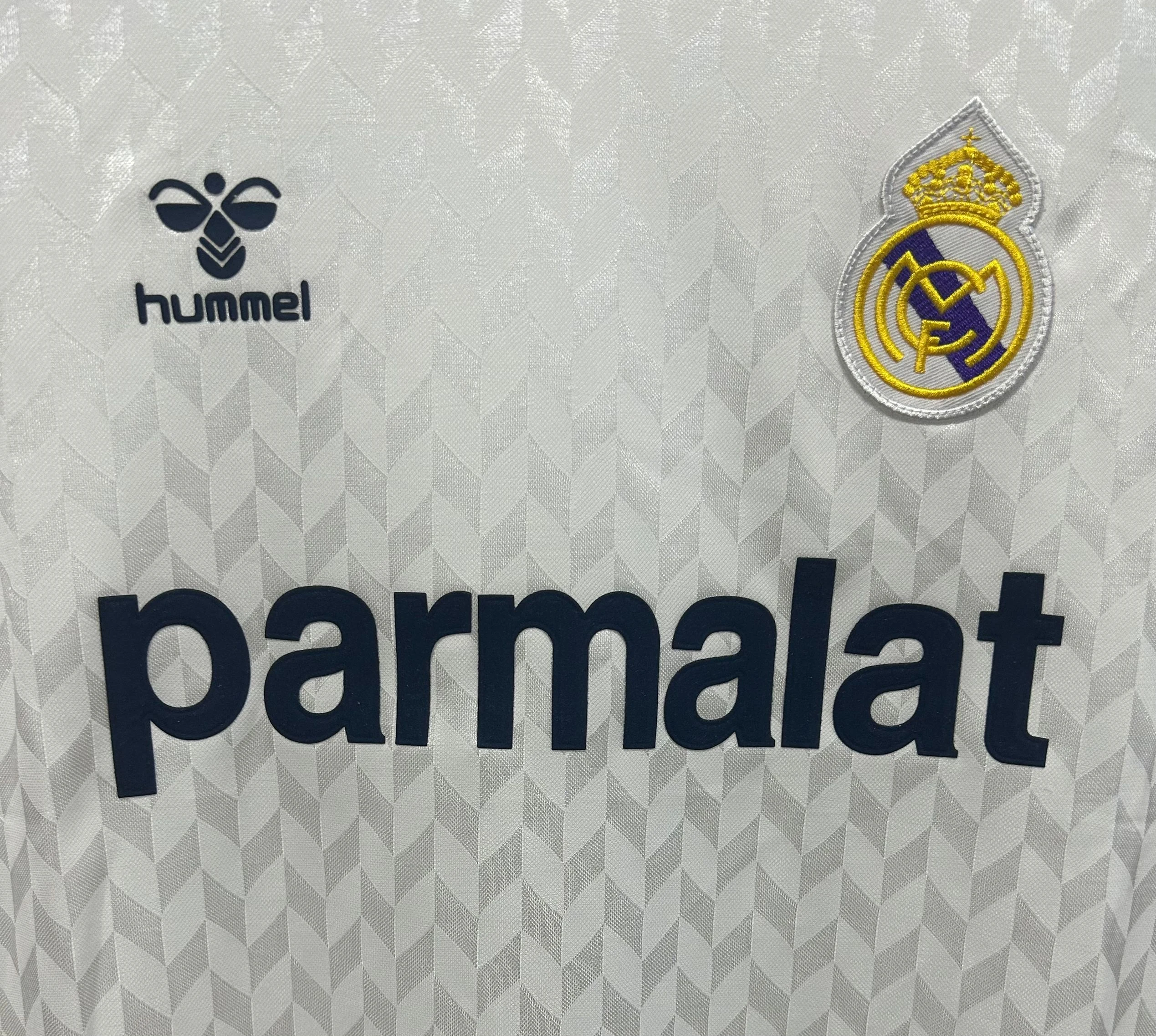 1986-87 Real Madrid Home Retro Jersey view 4