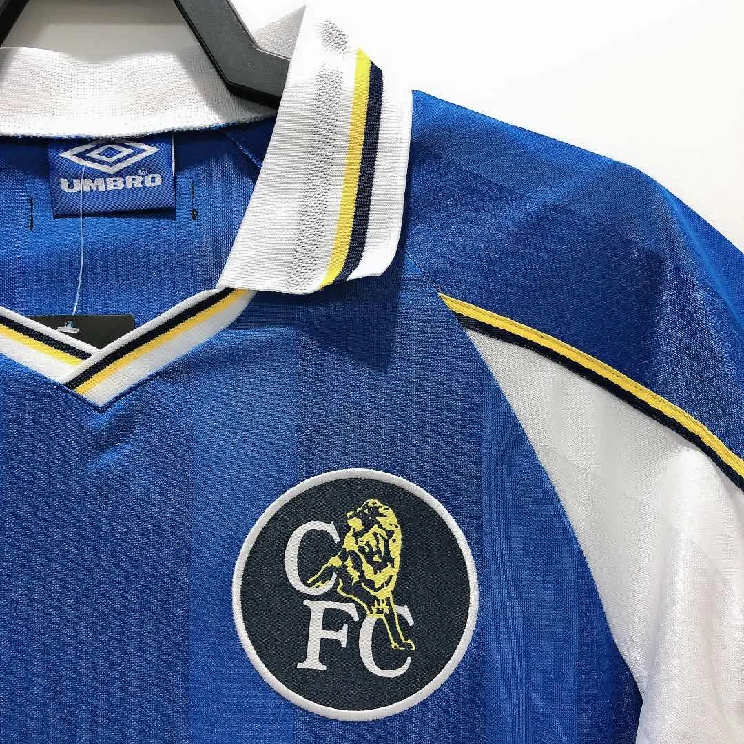 1997-99 Chelsea Home Retro Shirt view 9