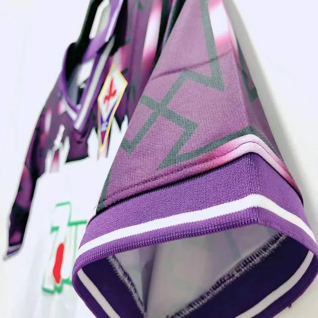 1992-93 Fiorentina Away Retro Jersey view 3