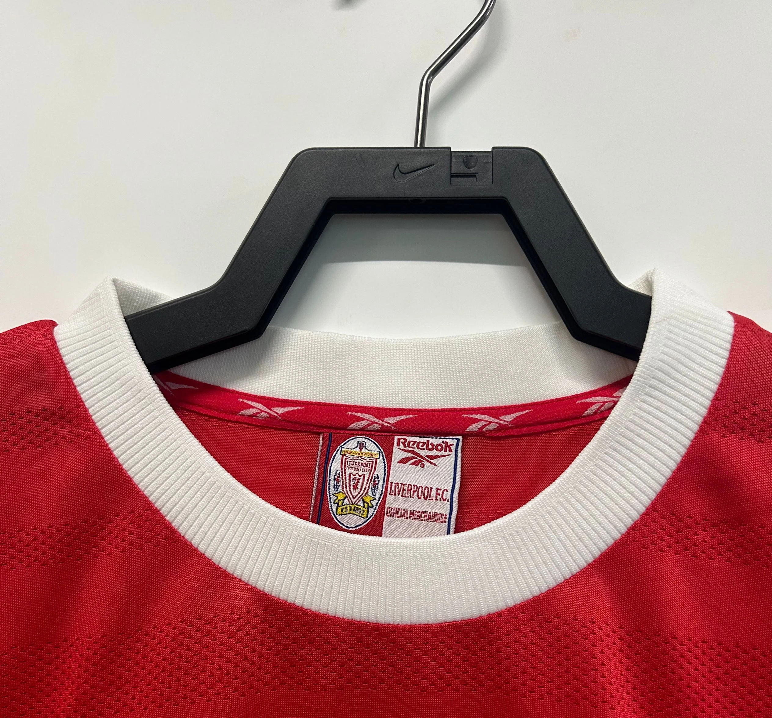 1997-98 Liverpool Home Retro Jersey view 8