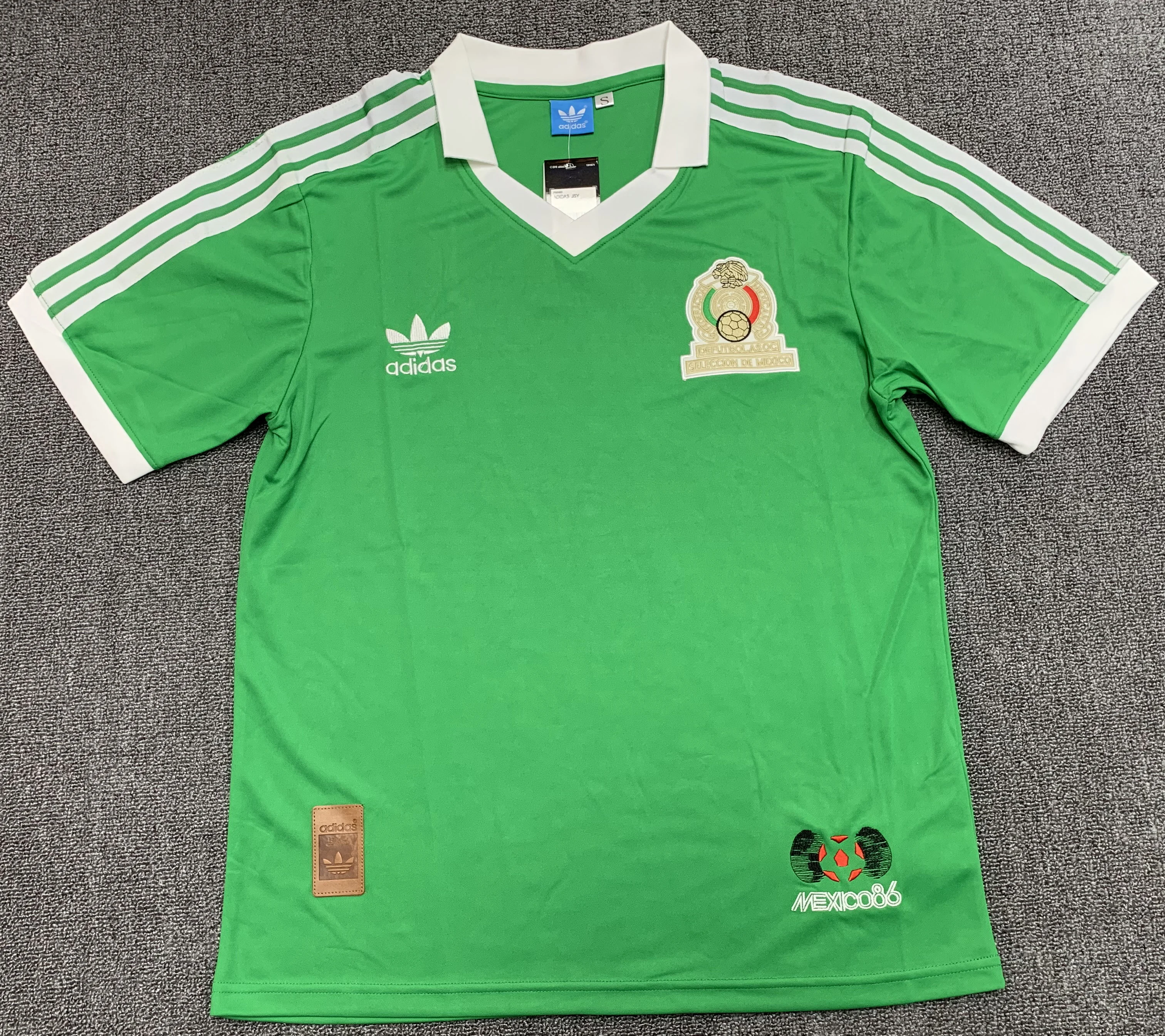 1986 Mexico Home Retro Jersey
