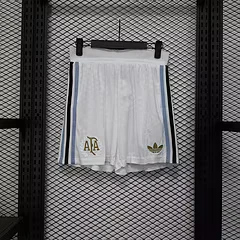 2025-26 Argentina White Shorts Jersey - Player Edition view 7