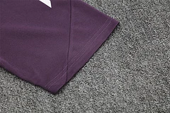 2025-26 Manchester United purple short-sleeved training shirt view 13