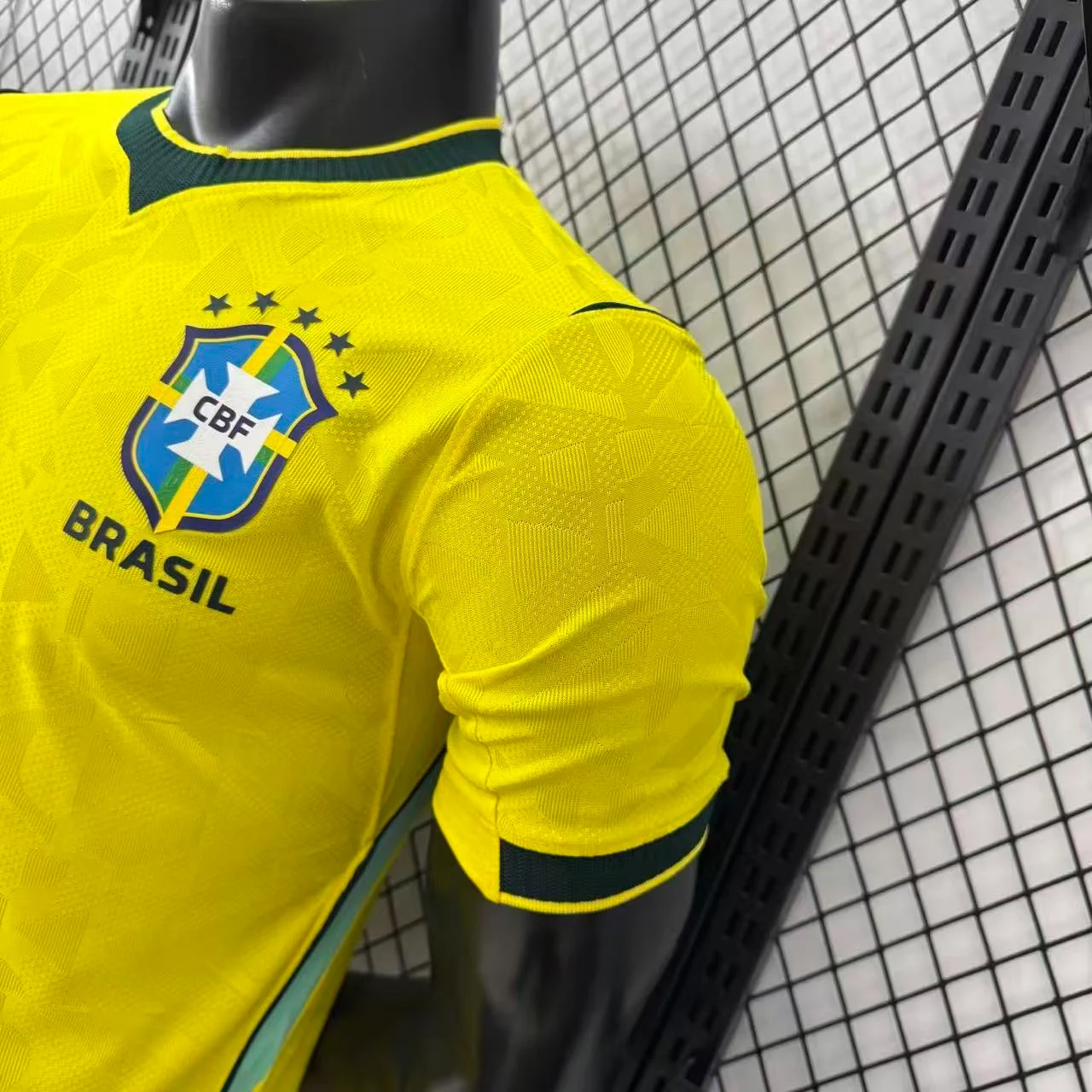 2026 Brazil Home Jersey – Player Version view 10