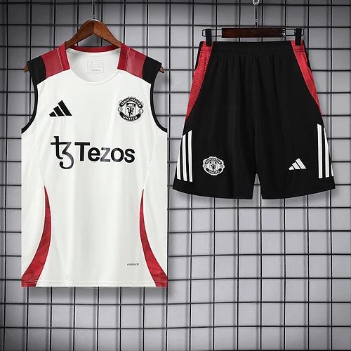 2025-26 Manchester United training vest jersey
