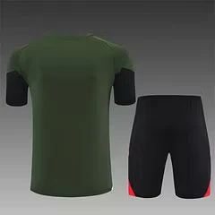 2025-26 Bayern Munich Green Short Sleeve Training Jersey view 2