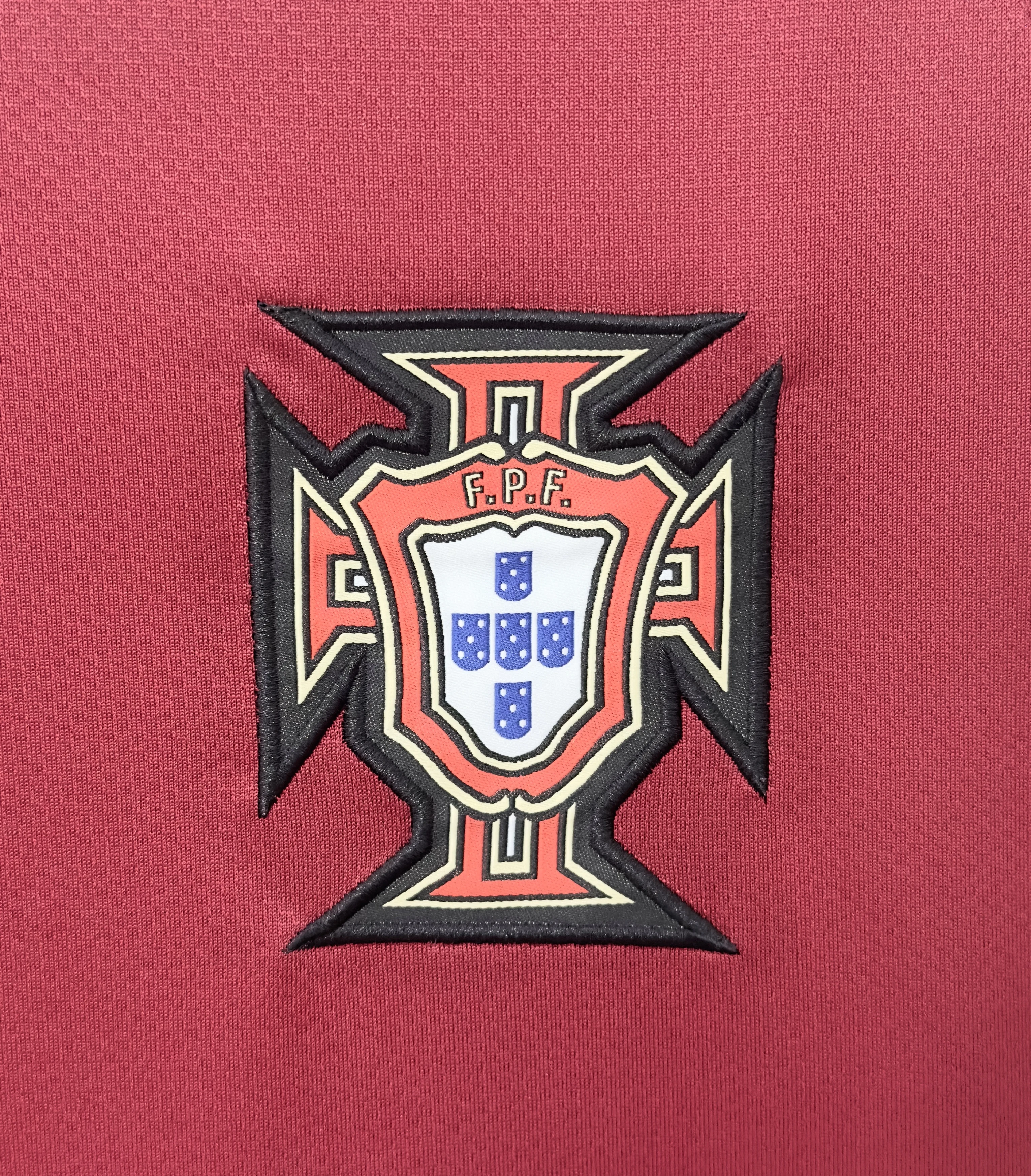 2006 Portugal Home Retro Jersey view 8