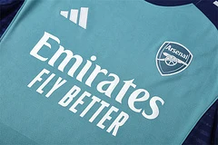 2025-26 Arsenal Green Short Sleeve Training Jersey view 17