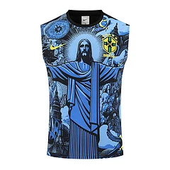 2025-26 Brazil vest training jersey view 8