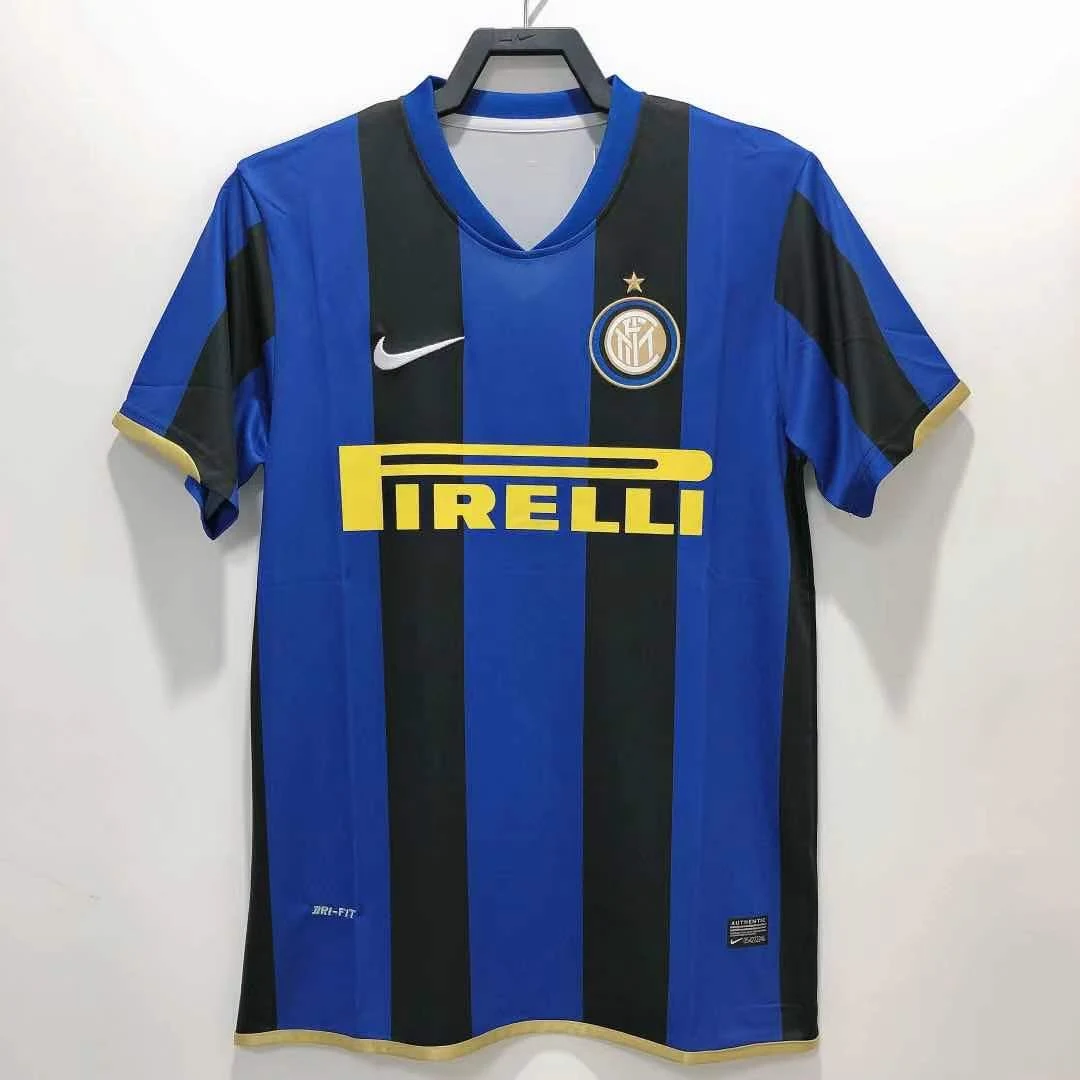 2008-09 Inter Milan Home Champions League Retro Jersey