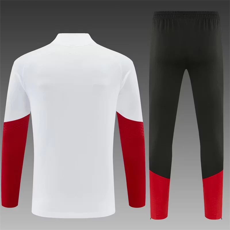 2026-27 Germany White Half-Zip Training Jersey view 2