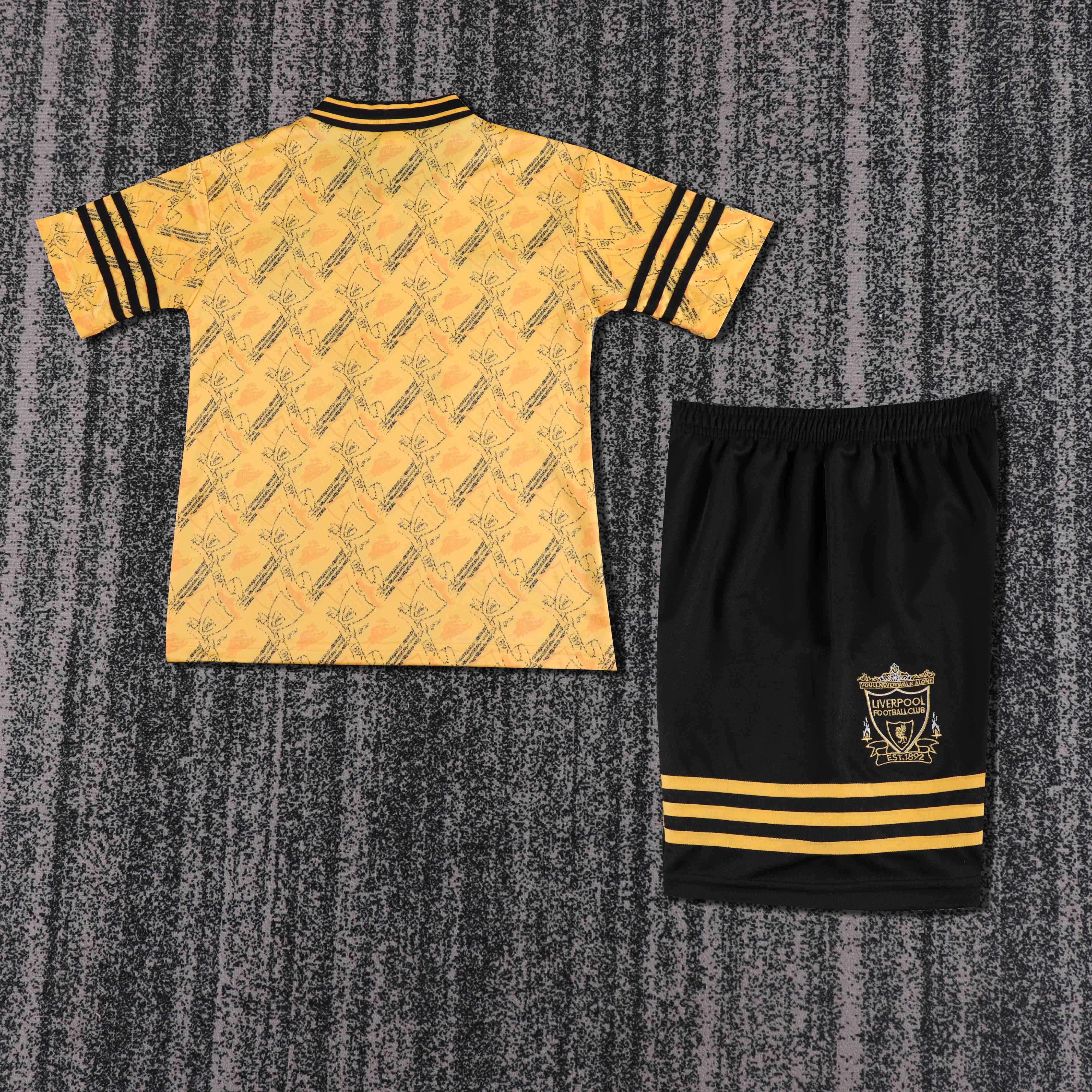 1994-96 Liverpool 2 Away Retro Shirt - Kids view 2