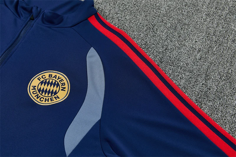 2026-27 Bayern Munich Royal Blue Half-Zip Training Jersey view 12