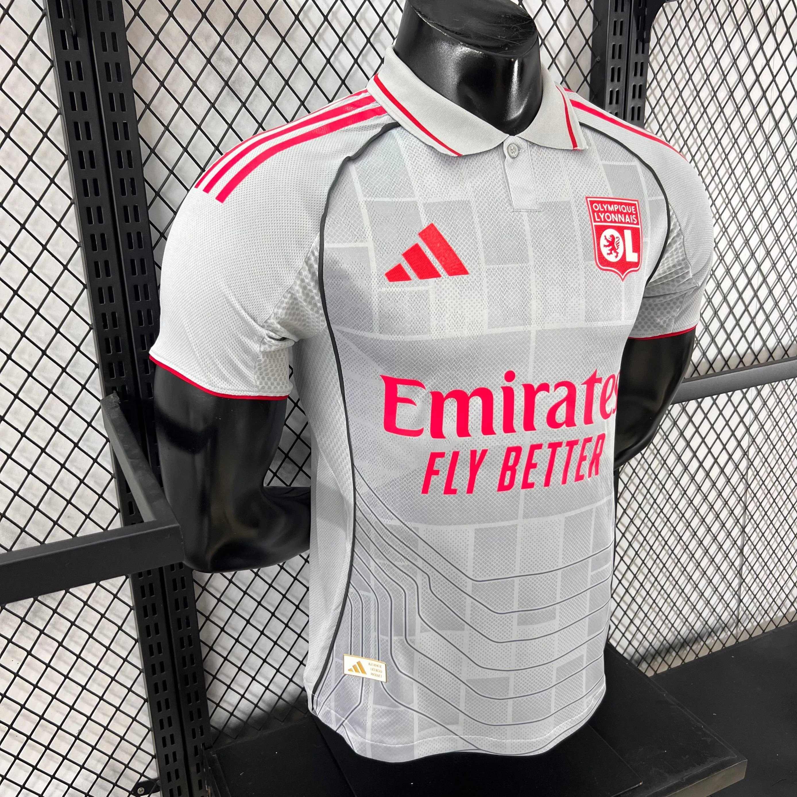 2025-26 Lyon Third Away Kit – Player Version view 7