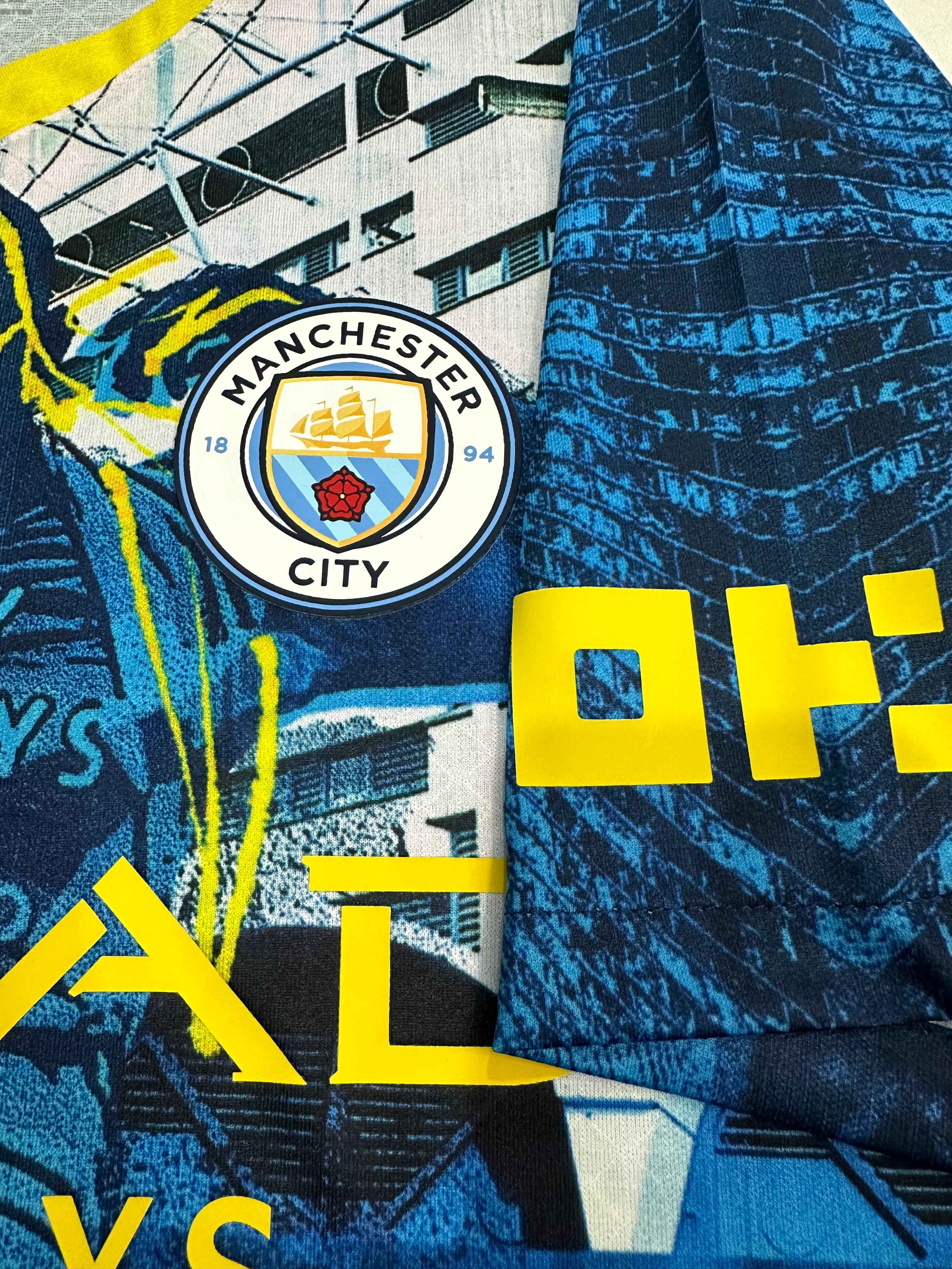 2025-26 Manchester City Special Edition Jersey - Player Version view 4