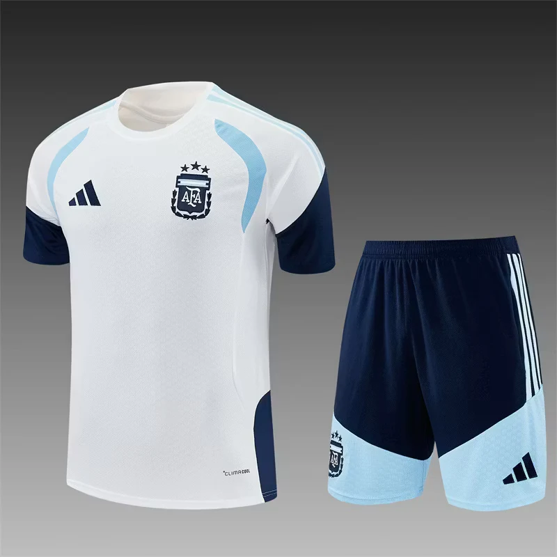 2026-27 Argentina White Short-Sleeve Training Jersey view 3