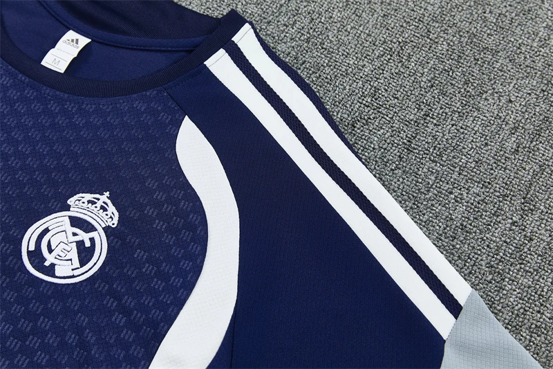 2026-27 Real Madrid Royal Blue Short-Sleeve Training Jersey view 9